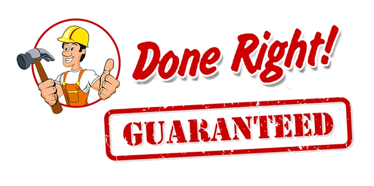 Done Right Guaranteed – trusted handyman and home improvement services in Charlotte, NC